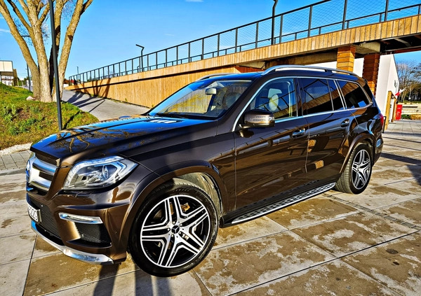 Mercedes-Benz GL cena 122000 przebieg: 343000, rok produkcji 2013 z Wąchock małe 781